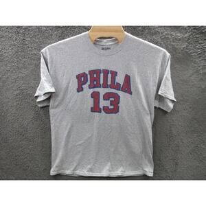 WILT CHAMBERLAIN #13 Philadelphia 76ers Men's 2XL XXL T-shirt
